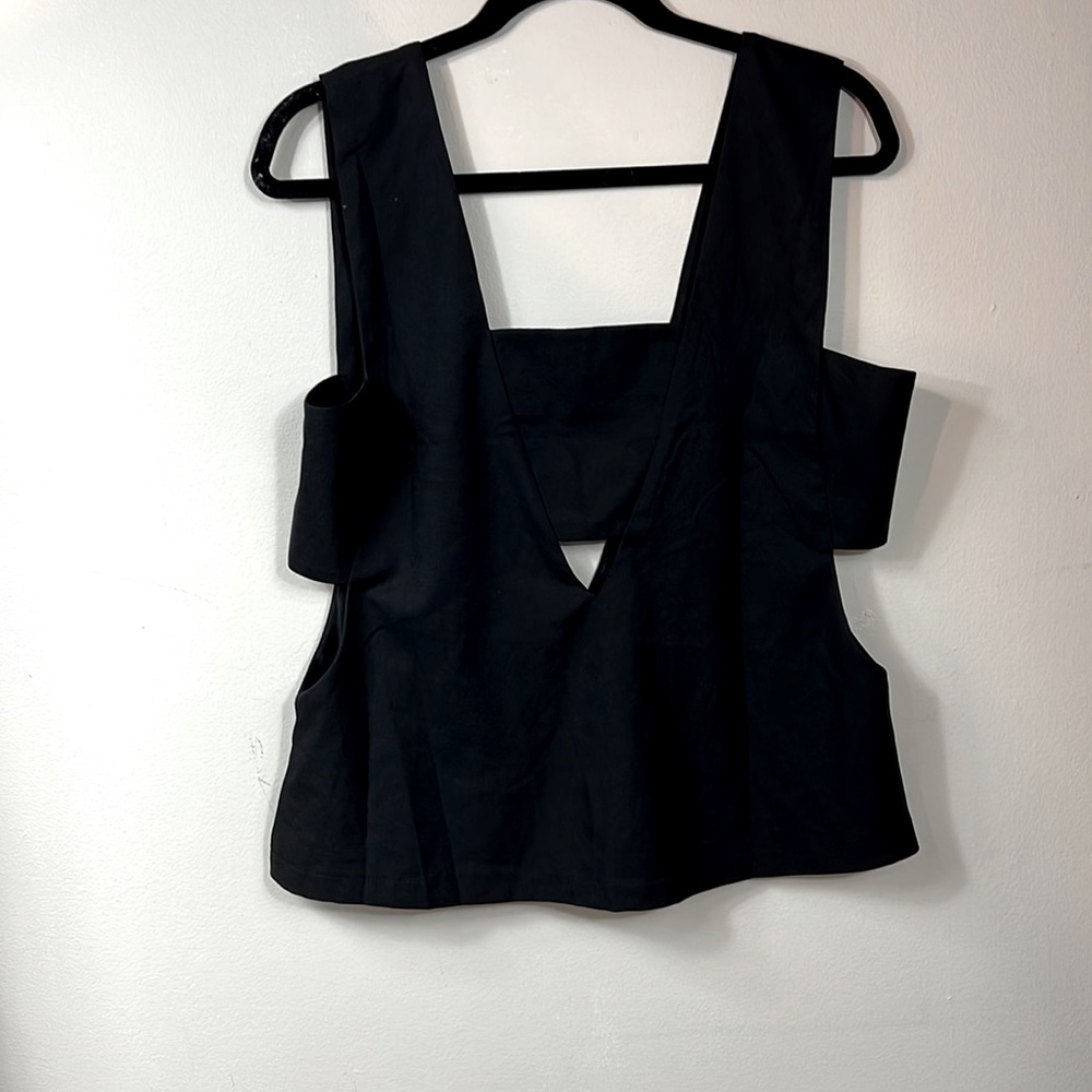 TOBI cropped tops black size L/G - Picture 2 of 10